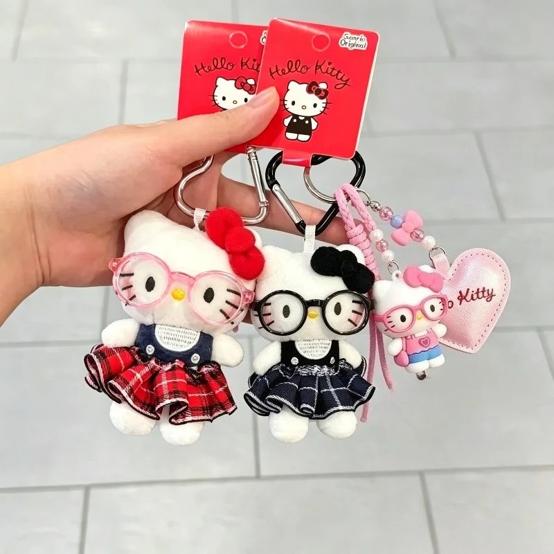 Jewelry Making Glasses - Милый брелок-подвеска Hello Kitty в очках