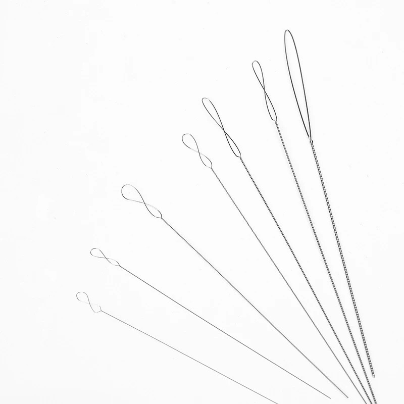 Knotting Cord Silk - 7 шт. иглы из мягкой витой