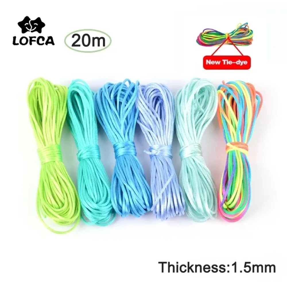 Knotting Cord Silk - Цепочка с зажимом для соски, 20