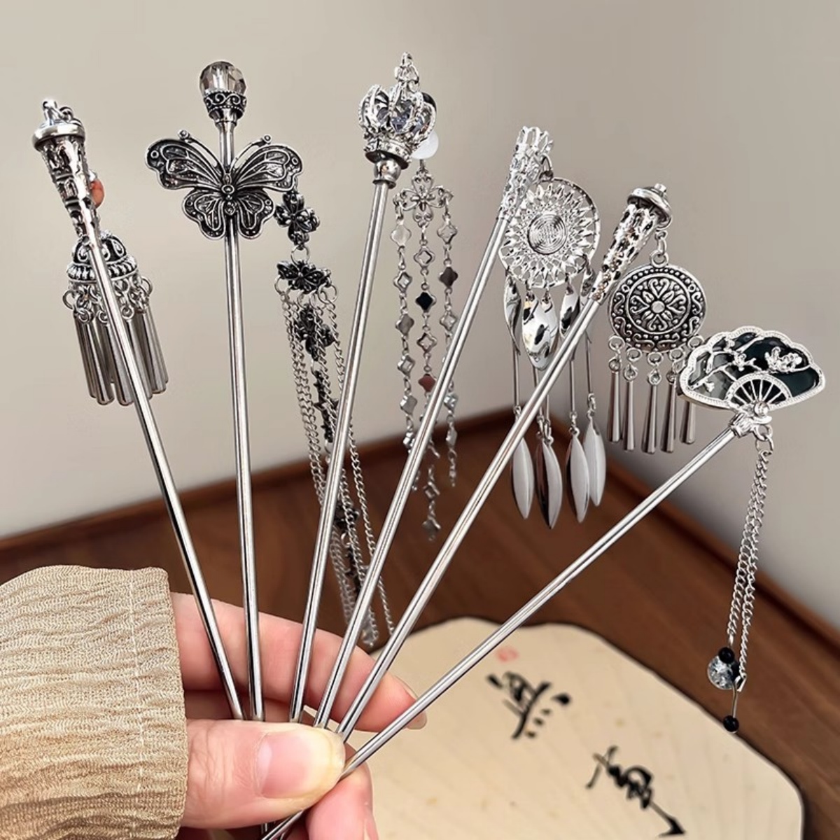 Jewelry Making Adults - Элегантная женская заколка для волос, античное