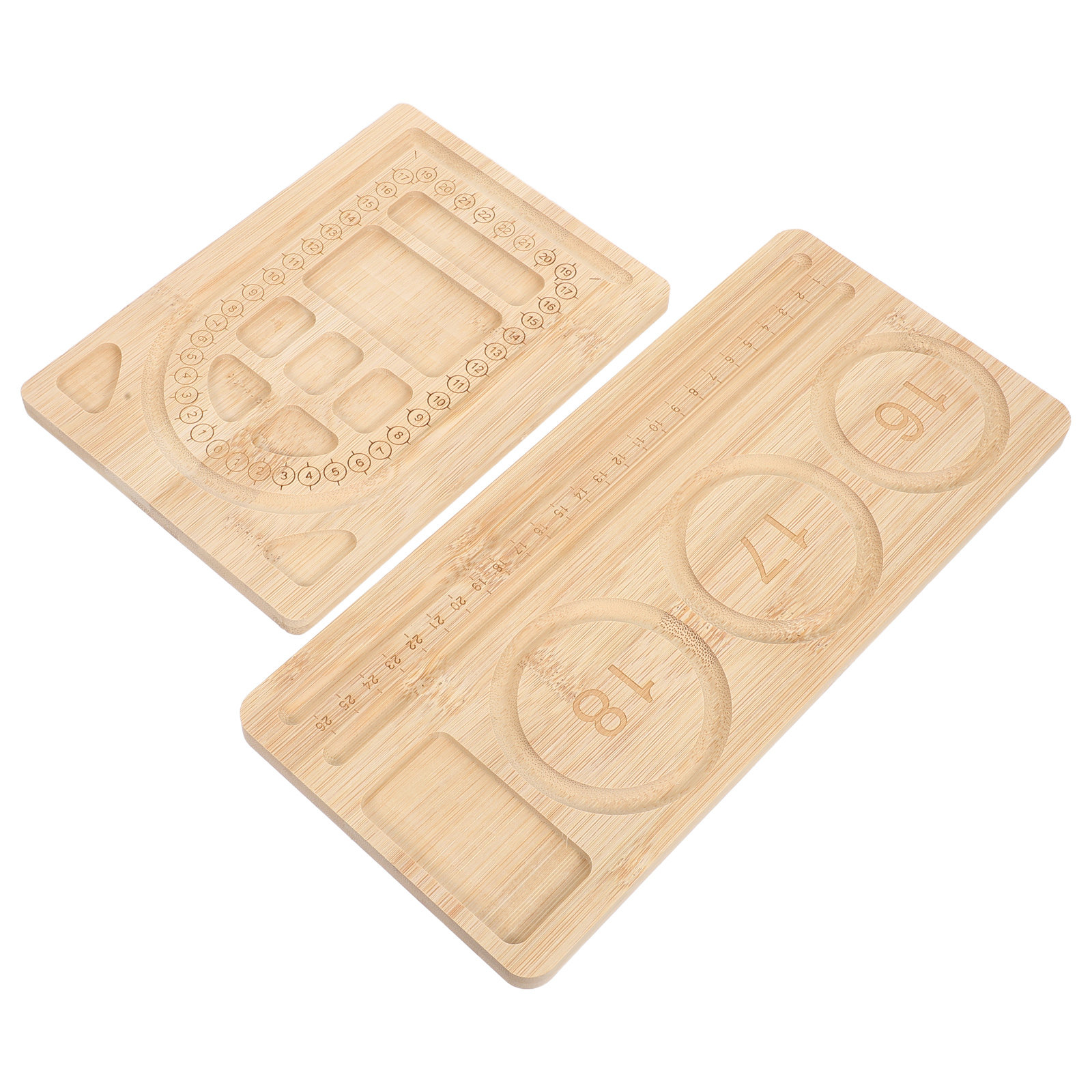 Jewelry Making Board - 2 шт. бамбуковых подставок для бисероплетения,
