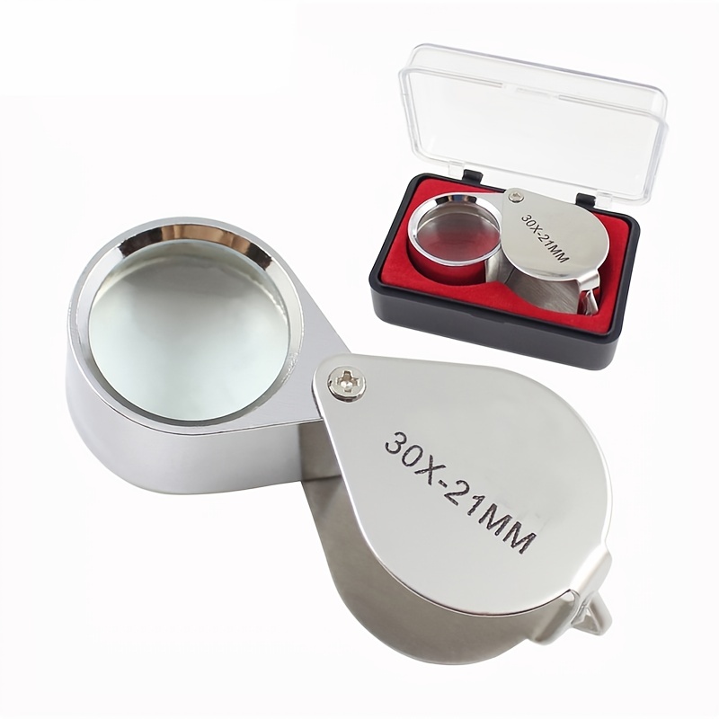 Jewelry Making Glasses - Складная ювелирная лупа, портативное увеличительное стекло,
