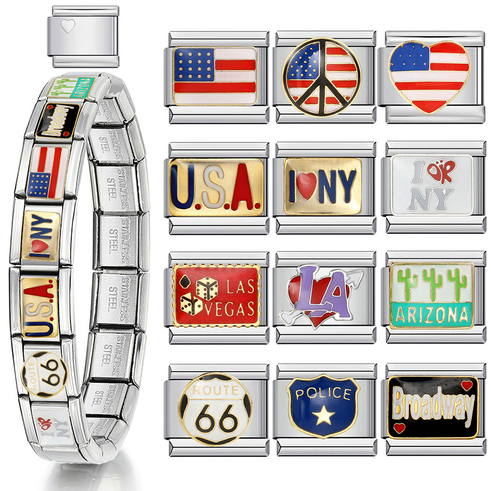 Jewelry Making New York - 1 шт. Y2K итальянский браслет-подвеска из