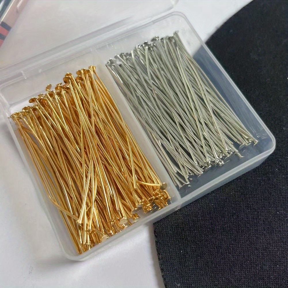 Jewelry Making Organizer Box - 200 шт. игл с железными головками