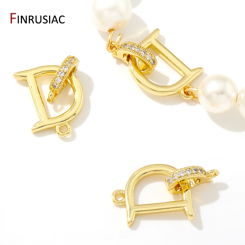 Jewelry Making Articles - 18-каратное позолоченное латунное застежка для замка