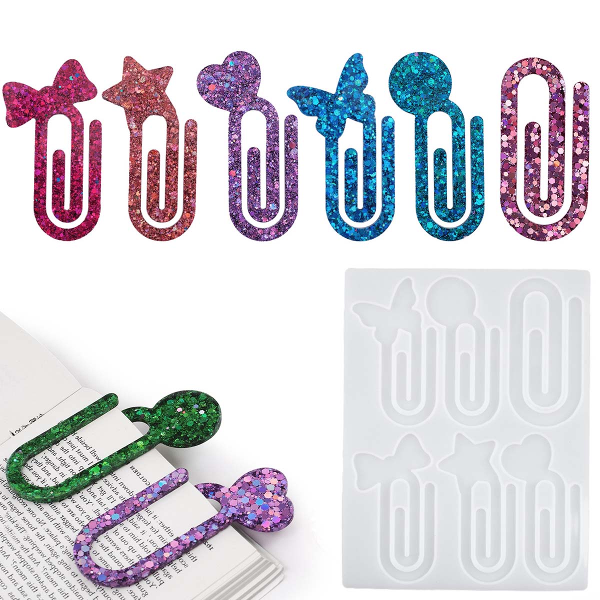 Resin Mold Jewelry - Кристаллическая форма для эпоксидной смолы, держатель