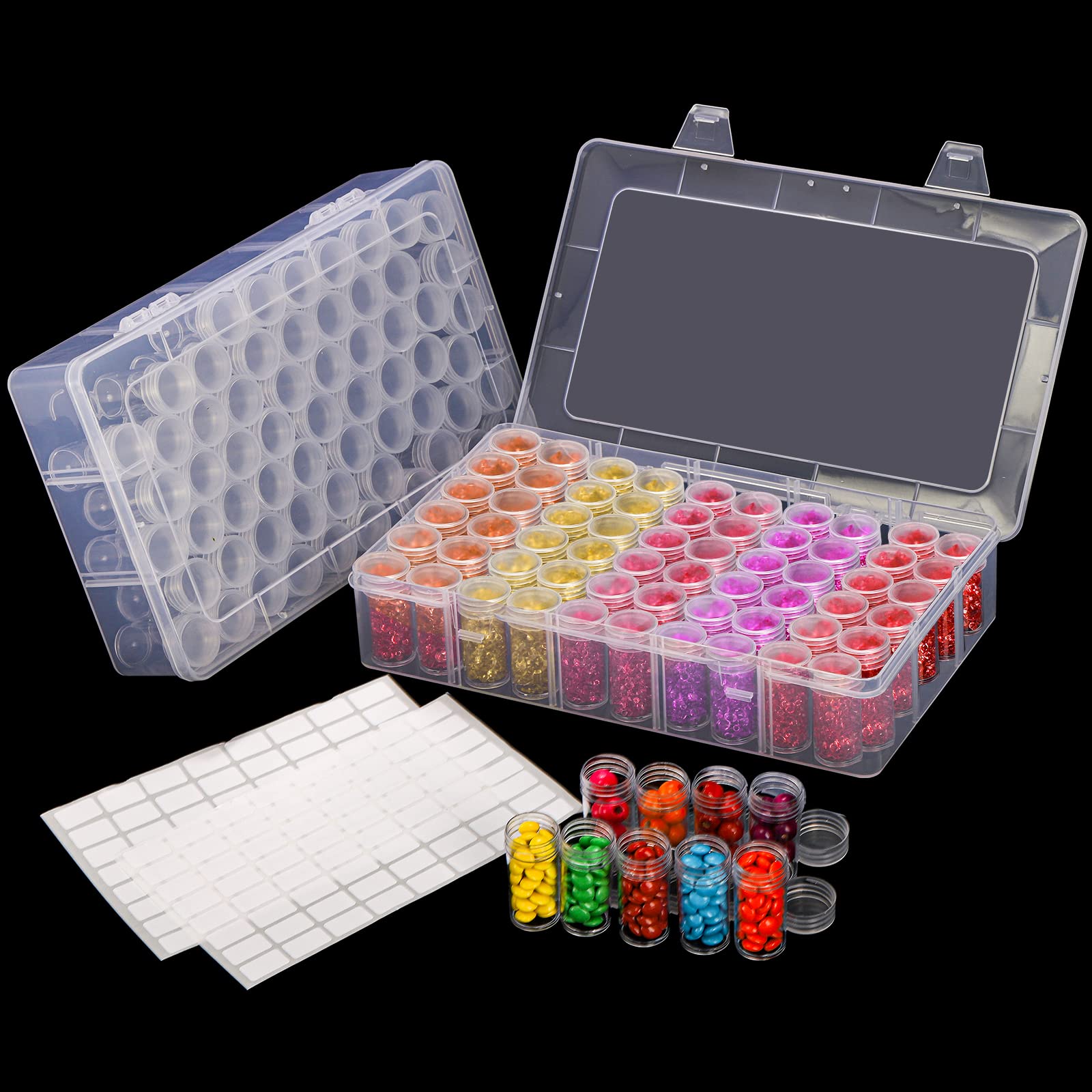 Jewelry Making Organizer Box - 1 шт. пластиковый органайзер на 24/30/38/60