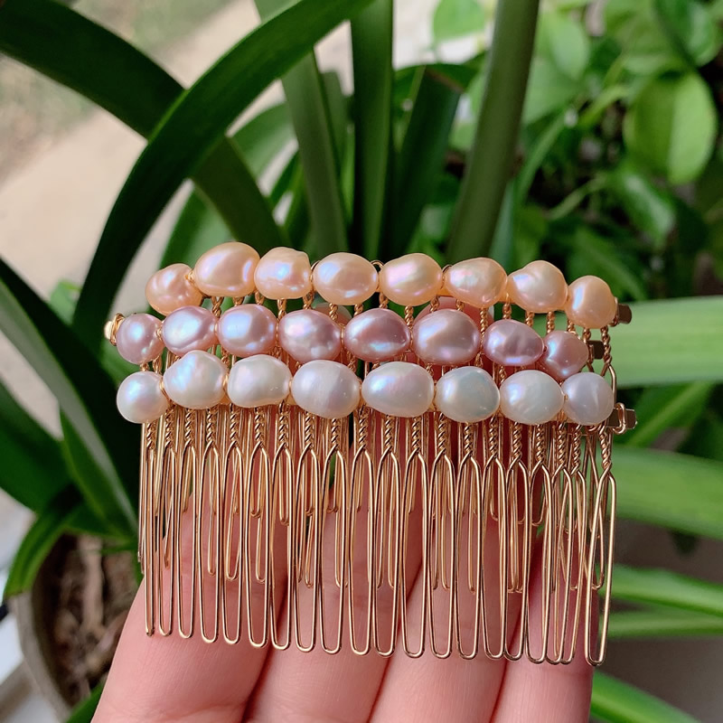 Jewelry Making Adults - Украшения для волос с натуральным пресноводным