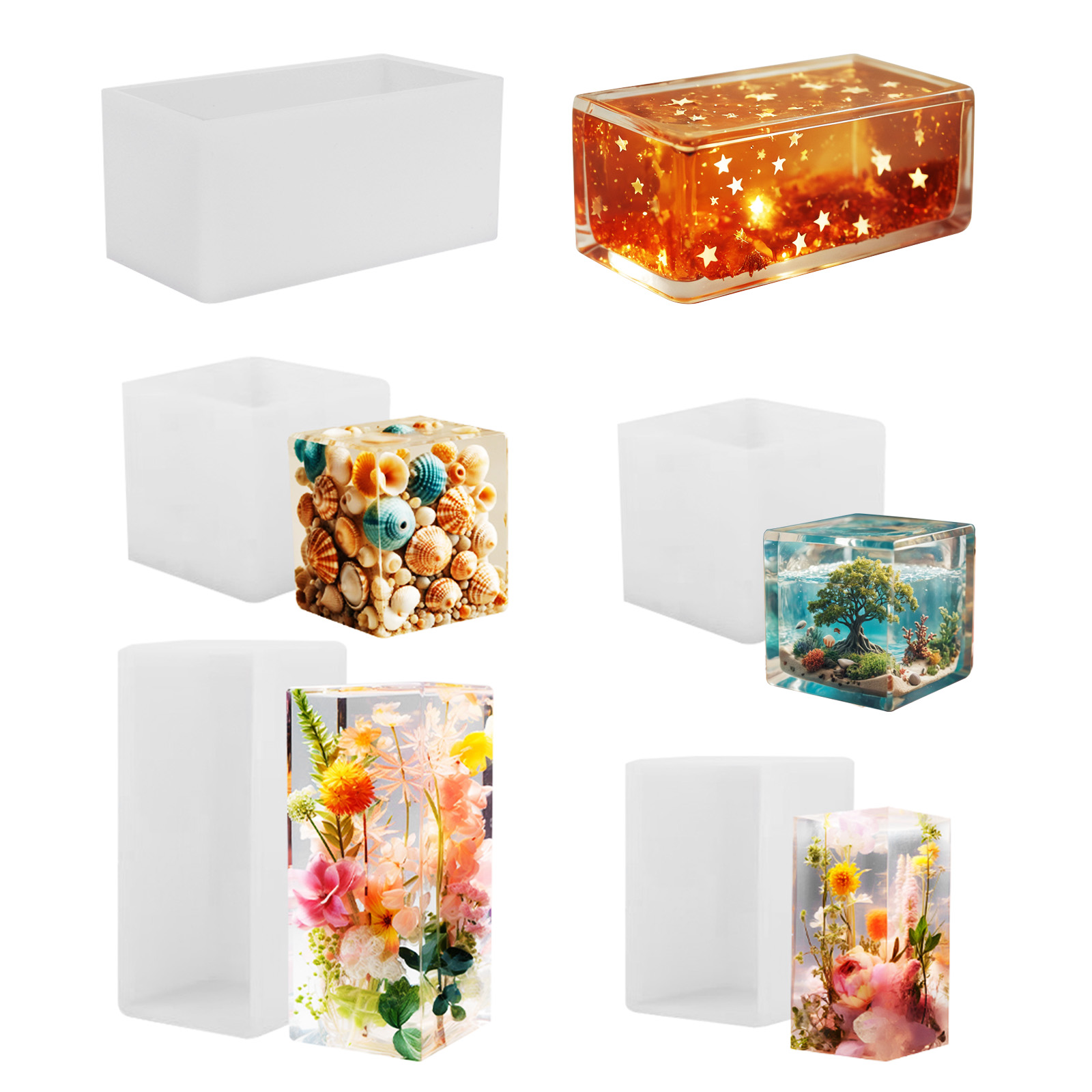 Resin Mold Jewelry - Силиконовая форма для литья из эпоксидной