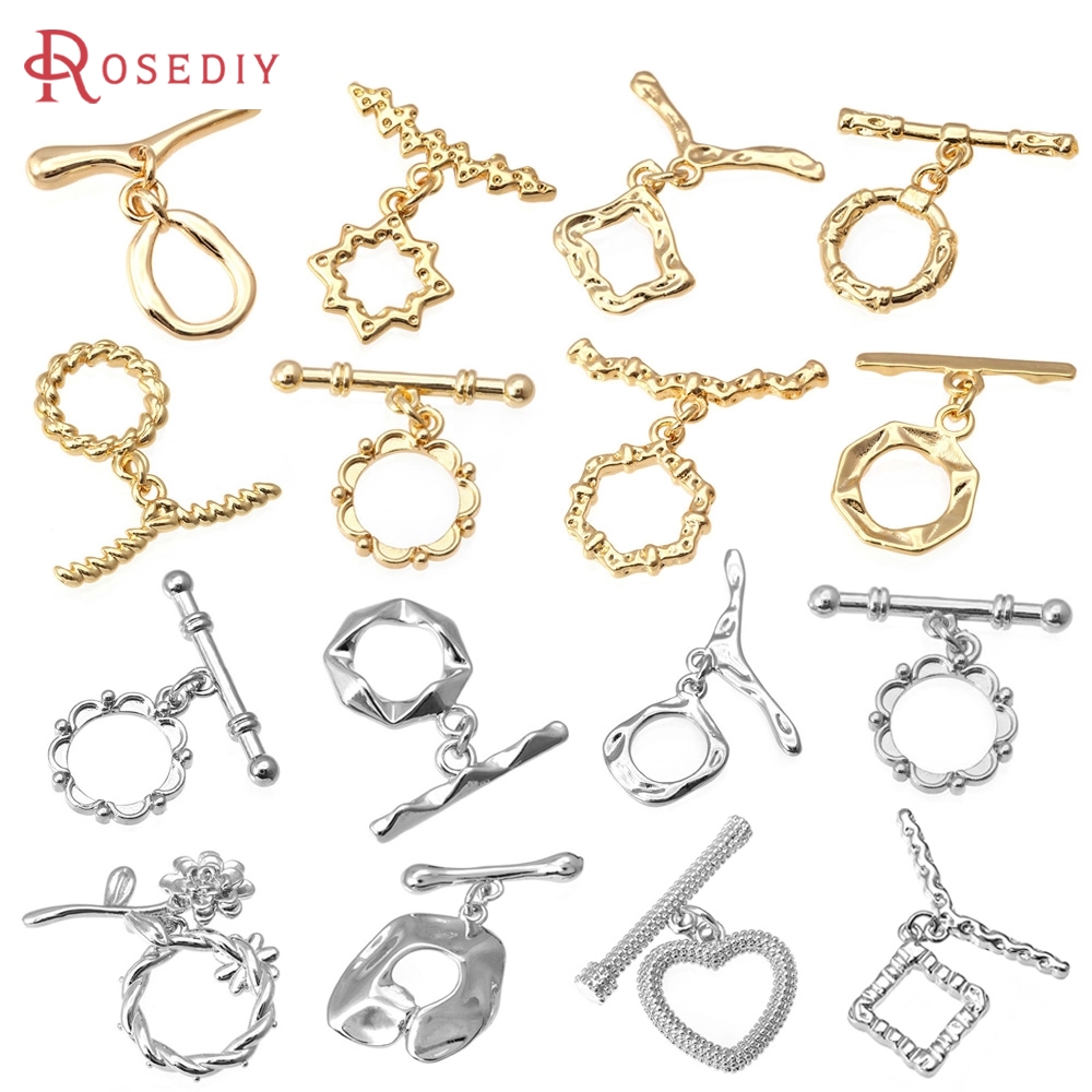 Jewelry Making Soldering Kit - 6 комплектов 18-каратного золота, латунные круглые