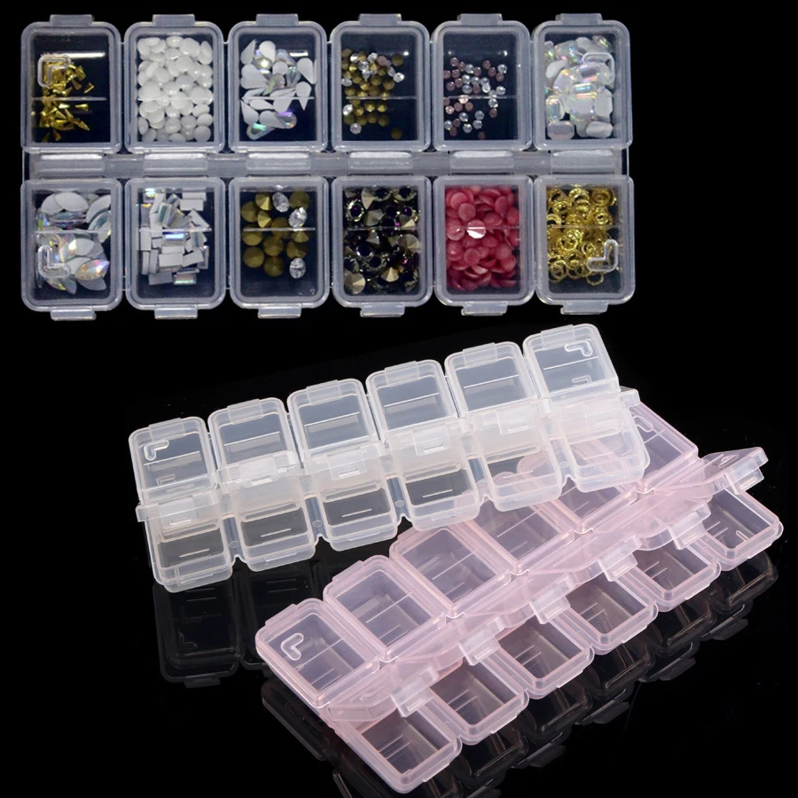 Jewelry Making Organizer Box - Контейнер-органайзер пластиковый на 12 отделений для