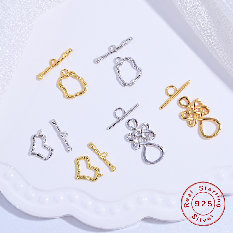 Jewelry Making Knots For Clasps - S925 стерлингового серебра китайский узел, форма