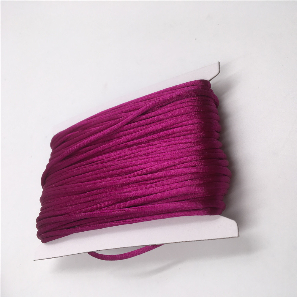 Плетеный шнур для макраме 2 мм – обзор и цена Knotting Cord Silk
