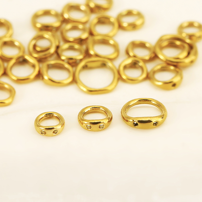 30 шт. 5/6/8 мм коннекторы-крю – обзор и цена Jewelry Making Articles