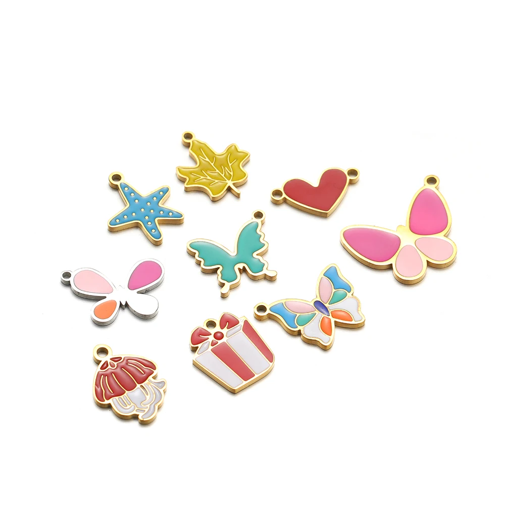 5 шт., подвески в форме сердца – обзор и цена Jewelry Making For 5 Year Old