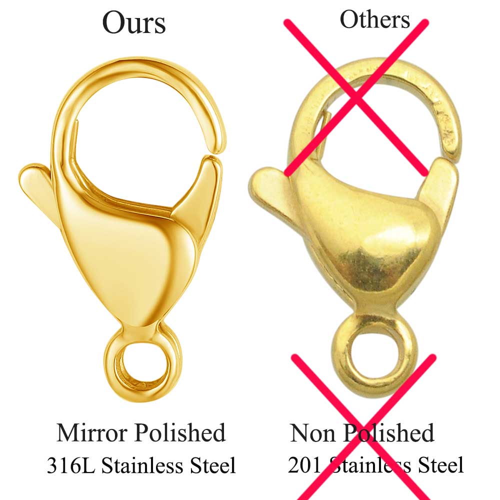Застежки-лобстеры из нержавеющ – обзор и цена Jewelry Making Metal