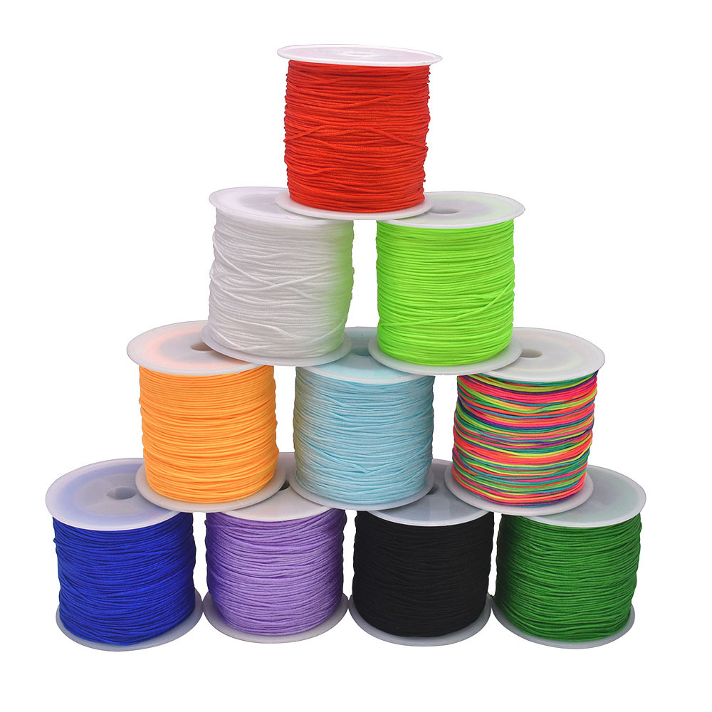 100 ярдов, ручная работа, нейл – обзор и цена Knotting Cord Silk