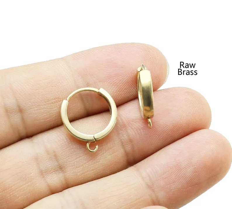 10 шт. латунные ушные обручи,  – обзор и цена Jewelry Making Metal