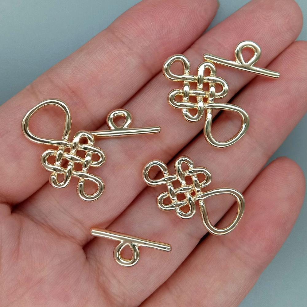 Оптовая продажа, 10 комплектов – обзор и цена Jewelry Making Knots For Clasps