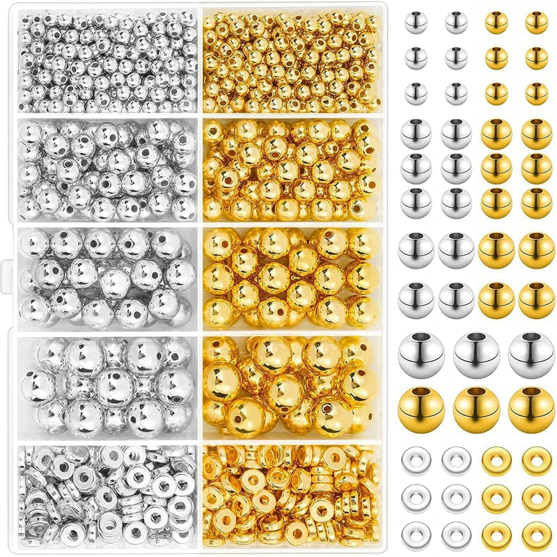 1000 шт., комплект золотых бус – обзор и цена Jewelry Making Online
