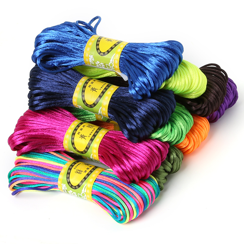 Атласный Шелковый Макраме-шнур – обзор и цена Knotting Cord Silk