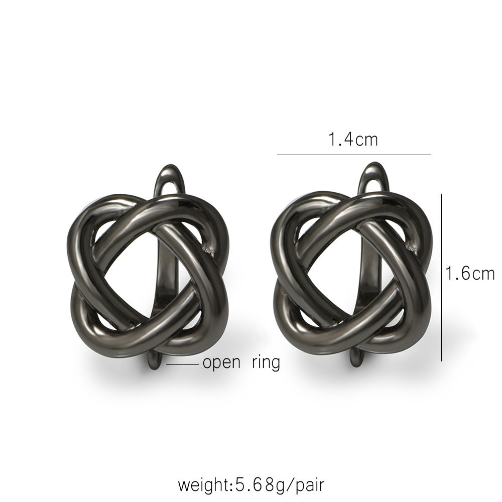YANASI 1 пара черных латунных  – обзор и цена Jewelry Making Articles