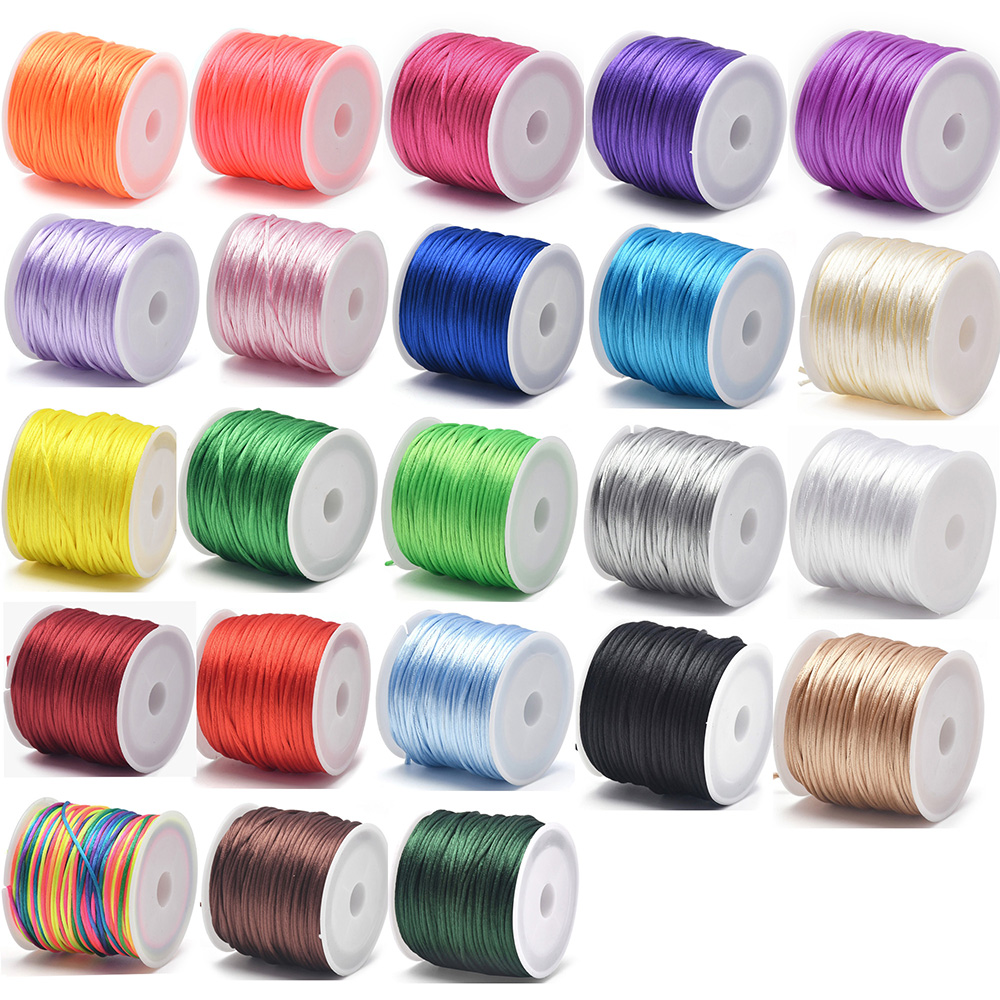 1,5 мм атласный шнур с хвостов – обзор и цена Knotting Cord Silk