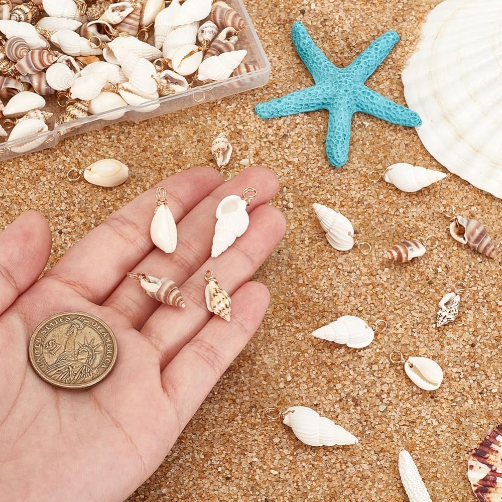 100 шт., 4 стиля, подвески из  – обзор и цена Jewelry Making Online