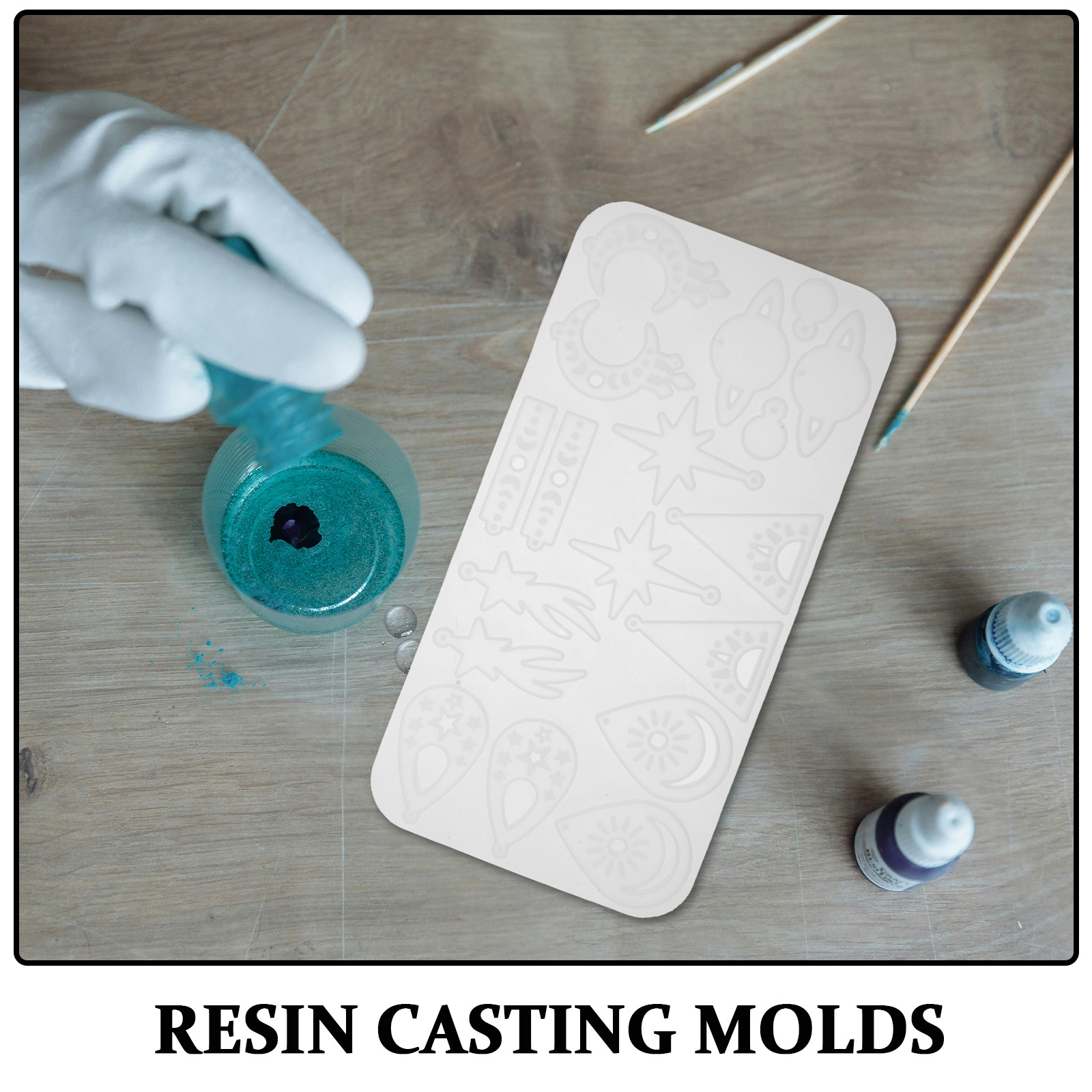 Силиконовые формы для украшени – обзор и цена Resin Mold Jewelry