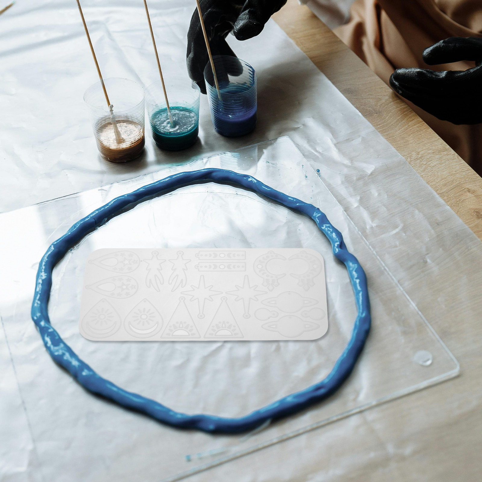 Силиконовые формы для украшени – обзор и цена Resin Mold Jewelry