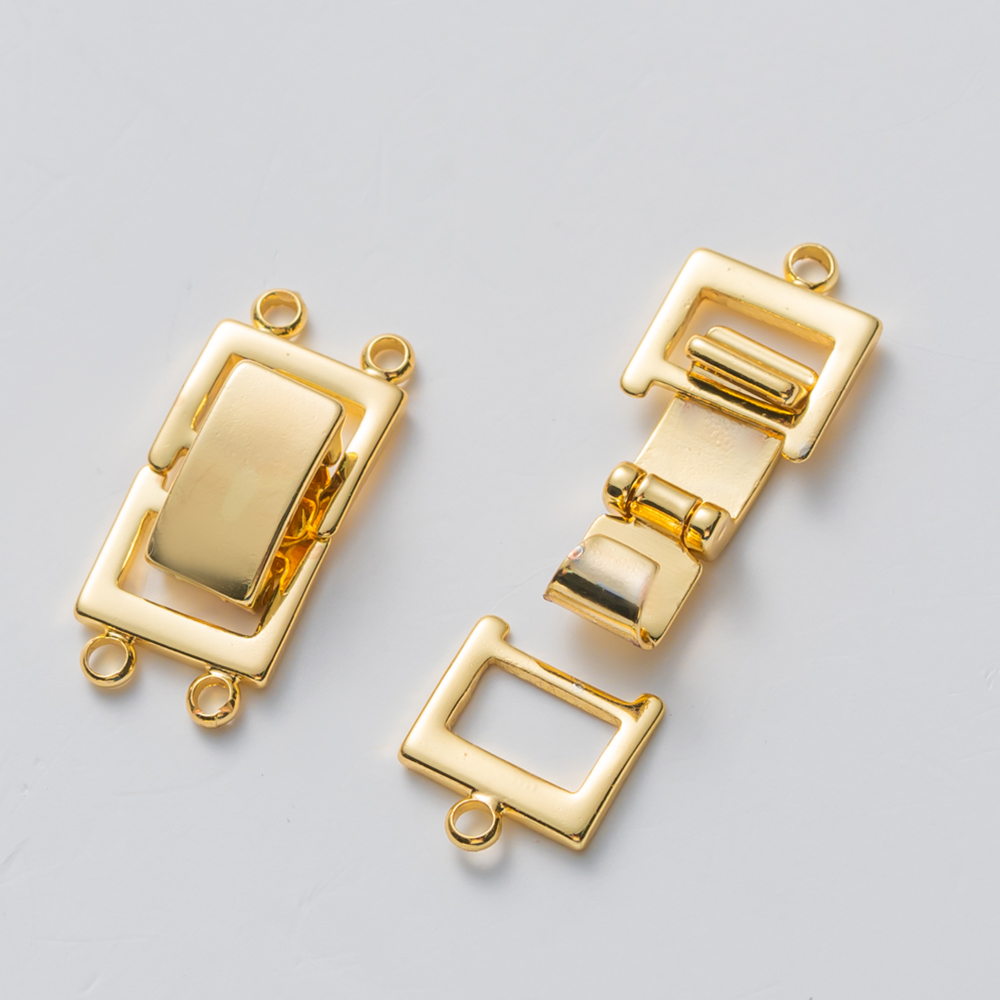 2 шт., позолоченная многослойн – обзор и цена Jewelry Making Metal