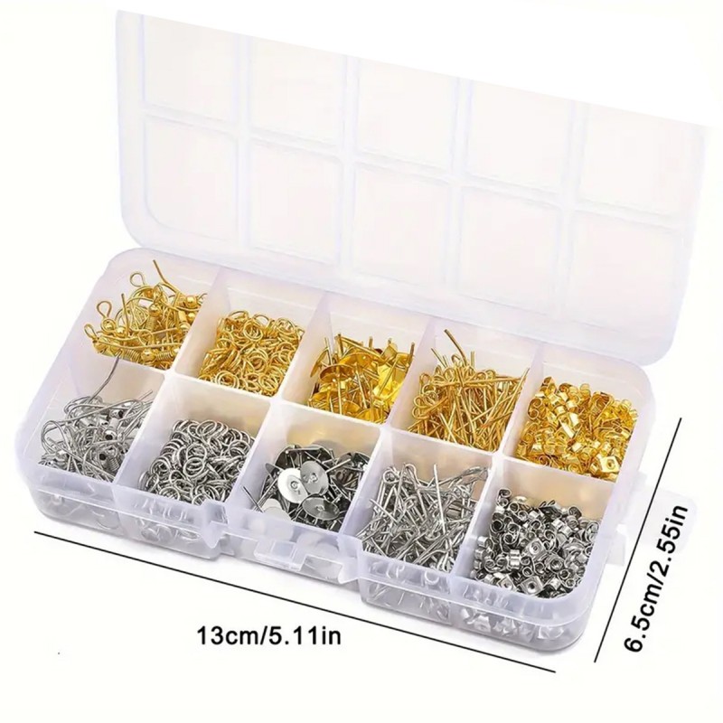 Набор для изготовления серег:  – обзор и цена Jewelry Making Organizer Box